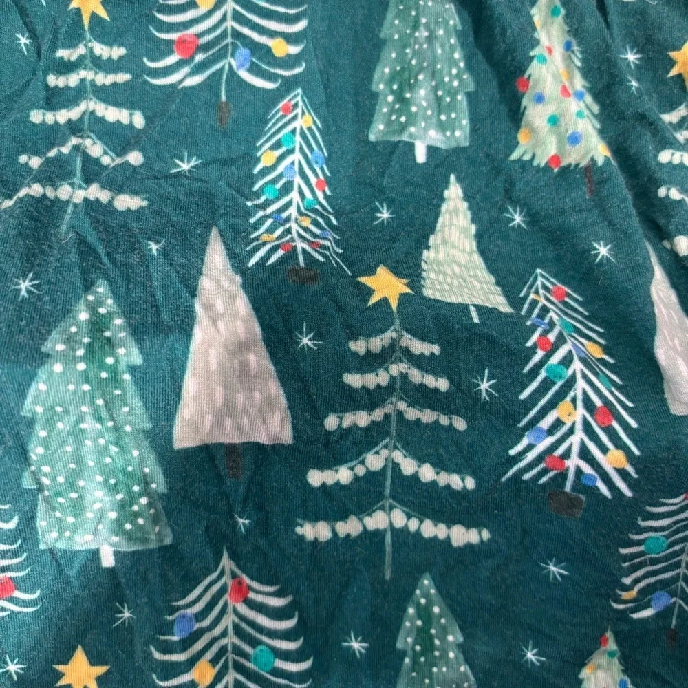 Little Sleepies Green Tree Pajama Set